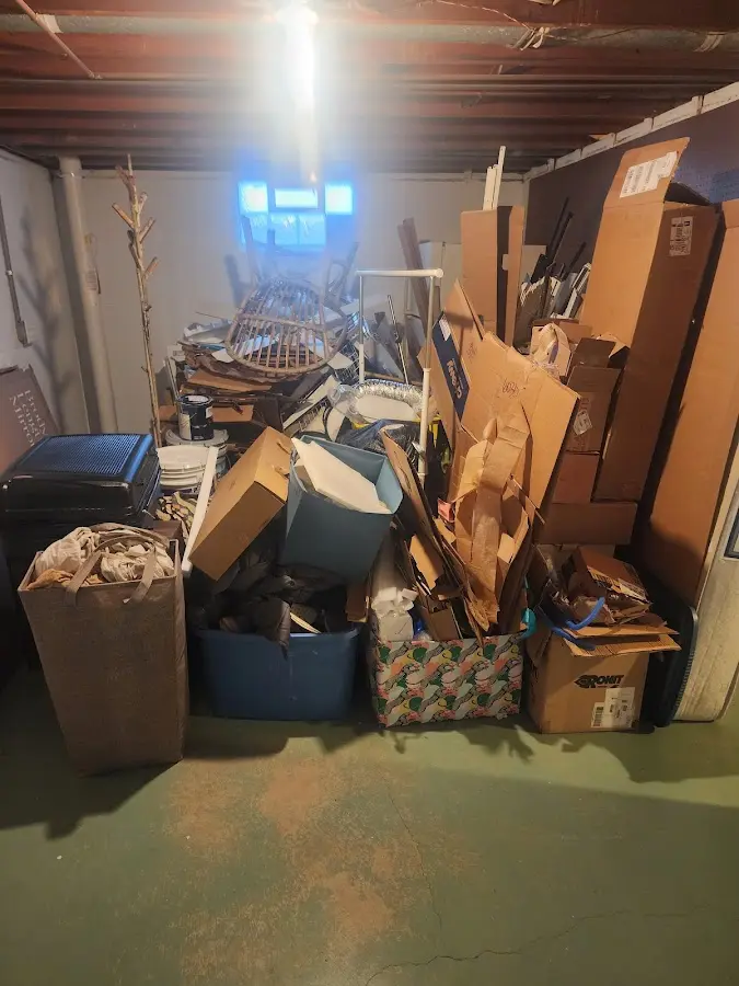 Roll-off dumpster container at job site for 15 Yard Dumpster Rental in Willows